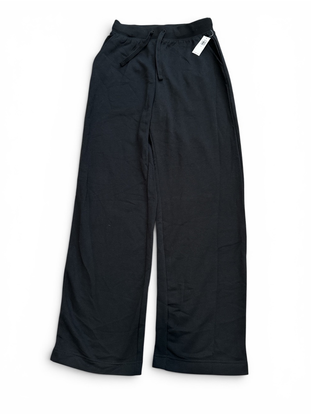 Black Wide Leg Sweatpants